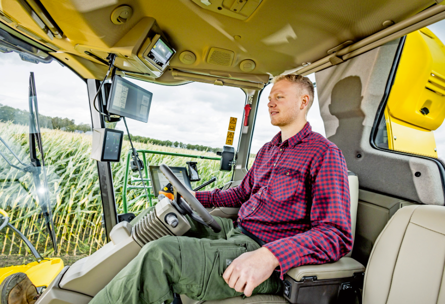 John Deere F8 & F9 Silaj Makinesi Otomatik Hasat