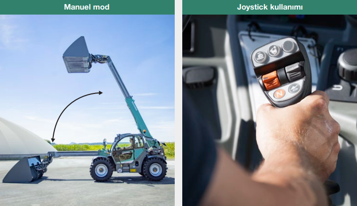 Kramer telehandler kepçe modları 1