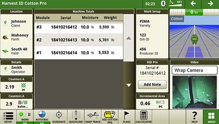 John Deere CP570 Pamuk Toplama COTTON PRO