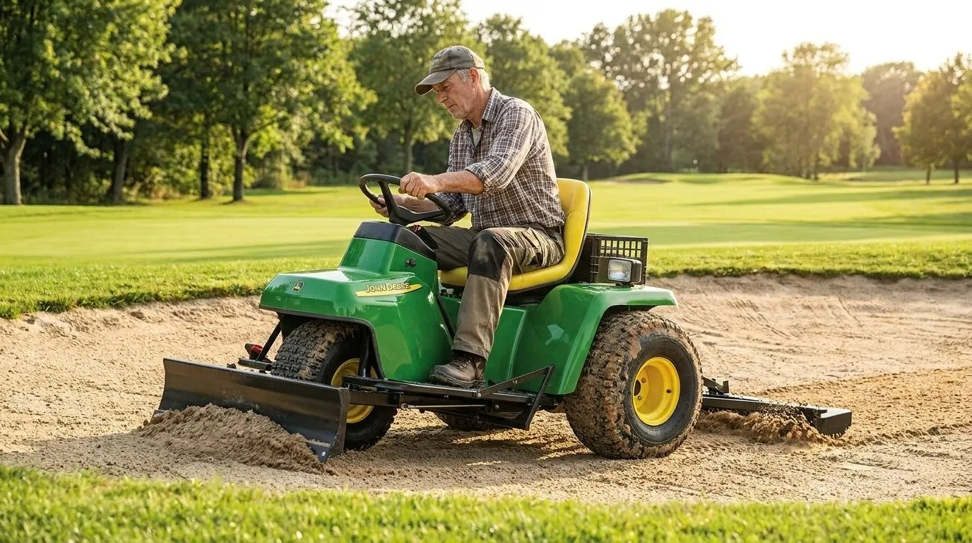 John Deere Çim Saha Tırmıkları Kullanım Avantajları